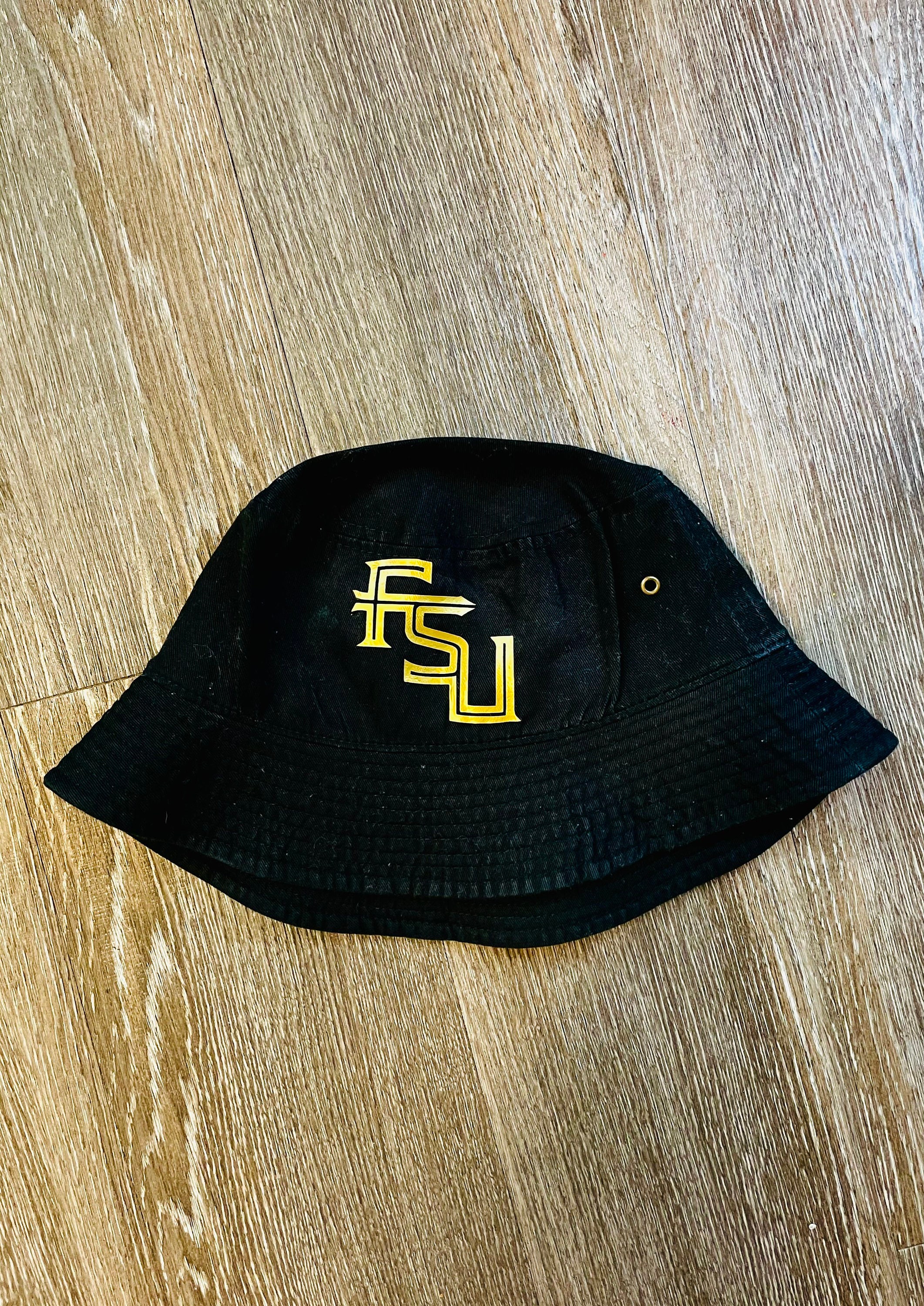 CUSTOM College Bucket hat FSU Etsy