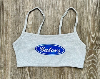 Custom college apparel - tailgate tank top a university of Florida gators - customizable - game day tank top - Ford inspired