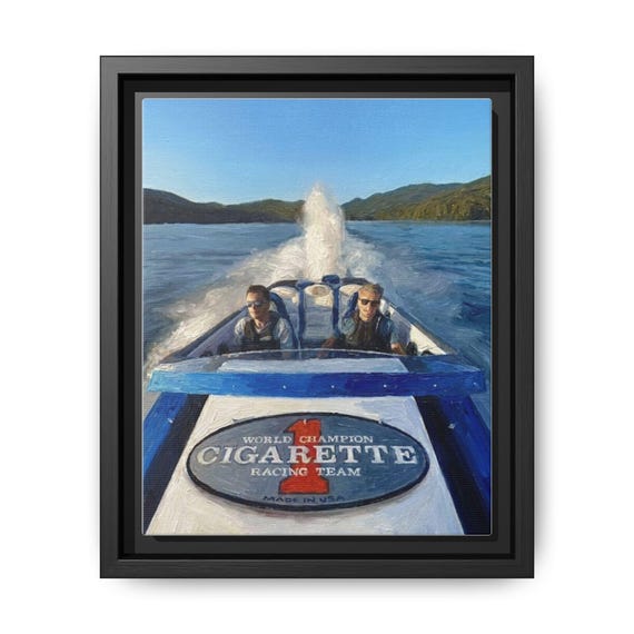cigarette racing team boat 2024 52' THUNDER Sea Trial & Full Tour Fast Performance Lorow Departing Cigarette Racing Team