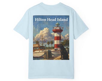 Hilton Head Island Lighthouse T-shirt | Coastal Nautical Beach Shirt