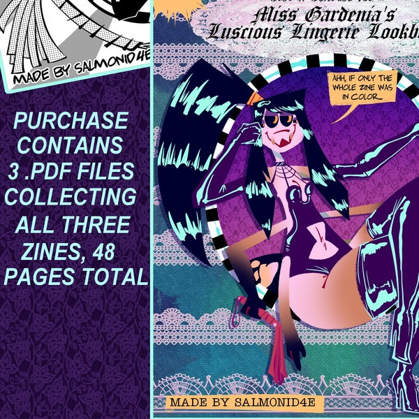 DIGITAL Bugs in Bondage volumes 1-3 art/comic zine download