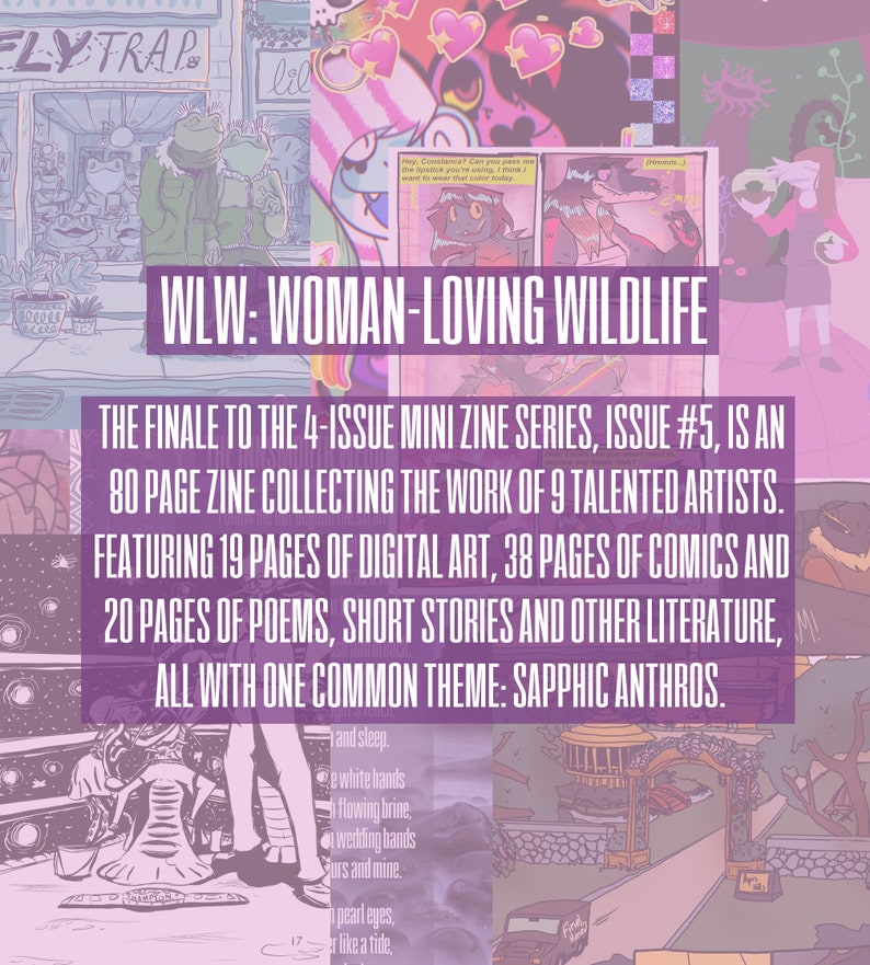 WLW Woman-Loving Wildlife Ausgabe 5 Ein 80-seitiges digitales Zine Bild 2