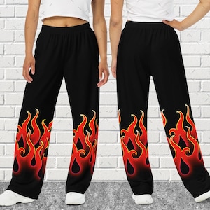 Flame flare pants sales