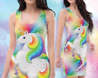 Disco unicorn dress online