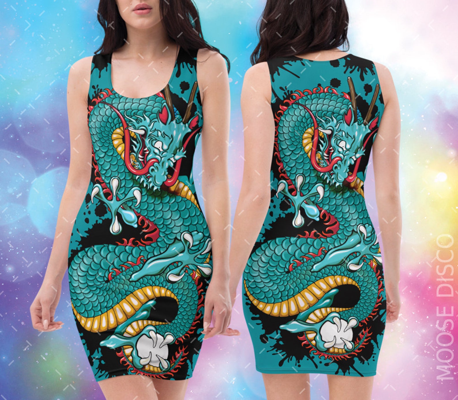 Dragon Color Dress