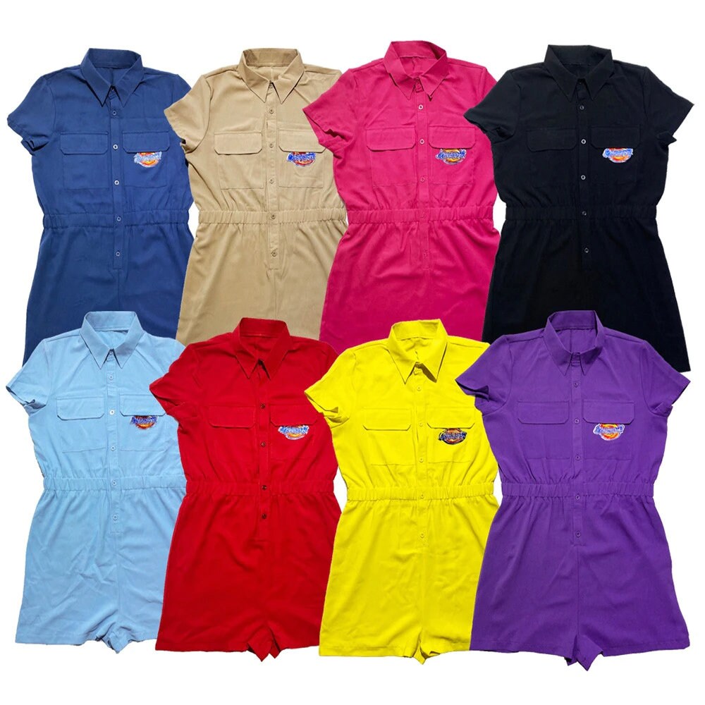 Womens Dickie Shorts Jumpsuit Etsy