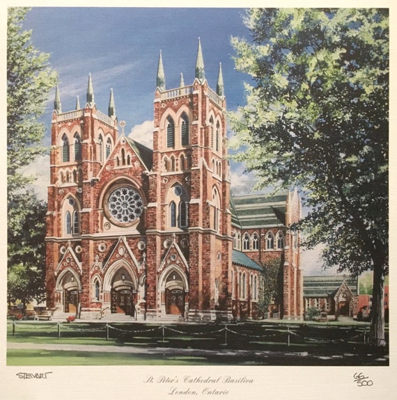 St. Peter's Cathedral Basilica London Ontario Etsy