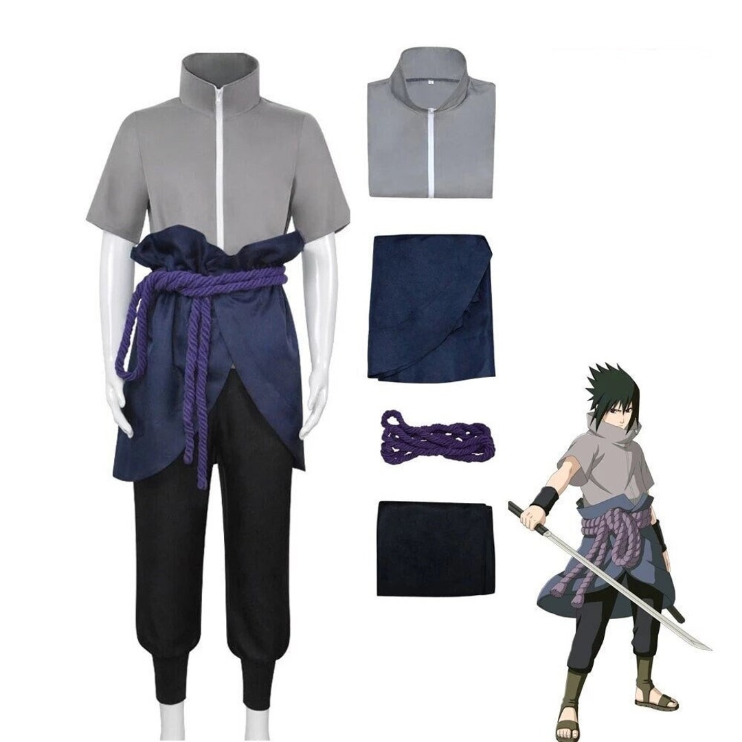 Clothes Ninja Uchiha Cosplay Costume Adult Ninja Costume Etsy