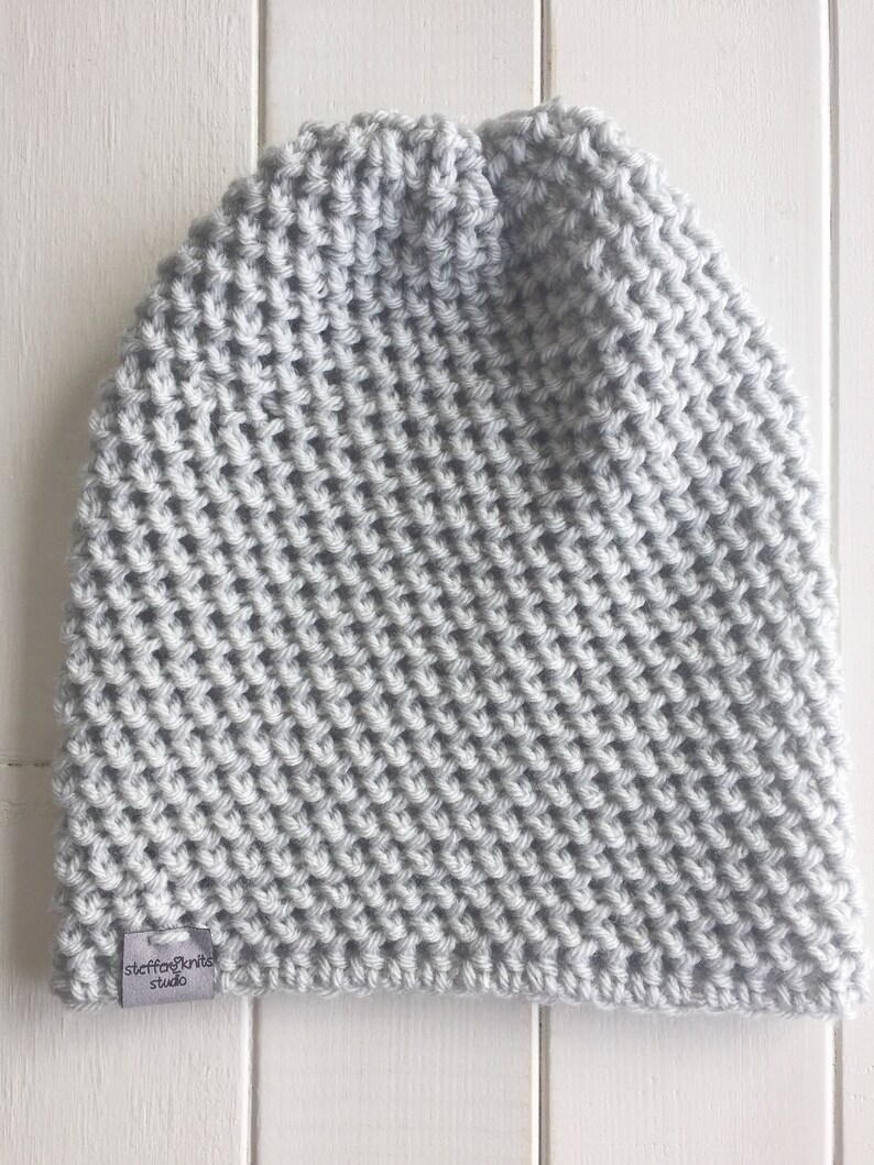 CROCHET PATTERN x Zacker Crochet Texture Beanie x All Seasons Beanie image 4