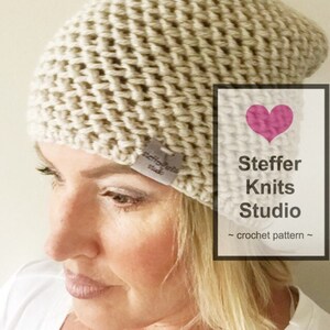 CROCHET PATTERN x Zacker Crochet Texture Beanie x All Seasons Beanie image 6