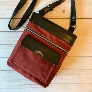 Canvas Crossbody Bag