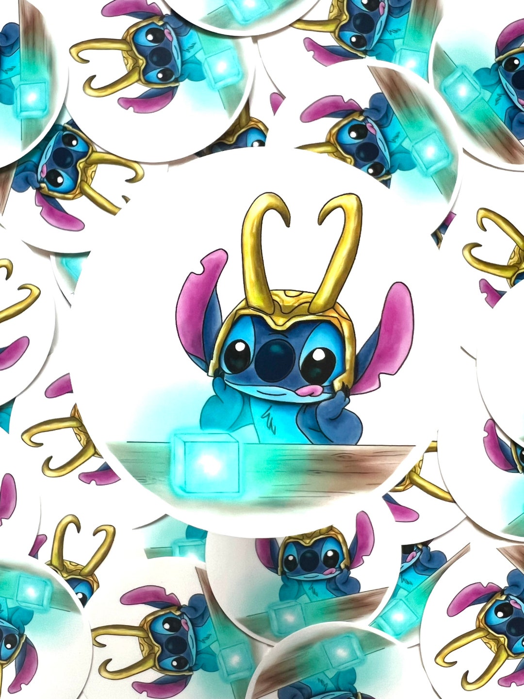 Loki Variant 626, Vinyl Sticker, Stitch, Marvel, Water Bottle Sticker ...