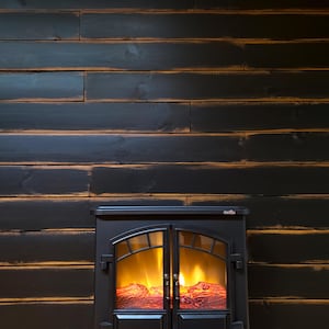 Shiplap Wall Planks - Black Pearl