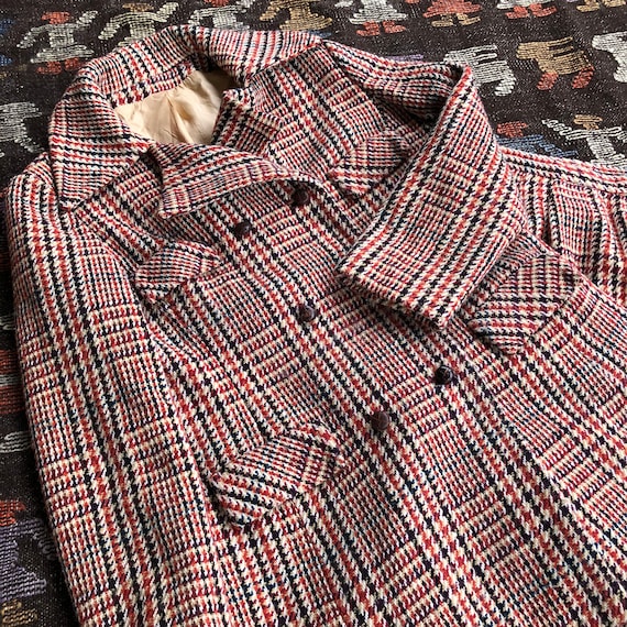 60s Tweed Skirt and Coat Set | Vintage skirt set