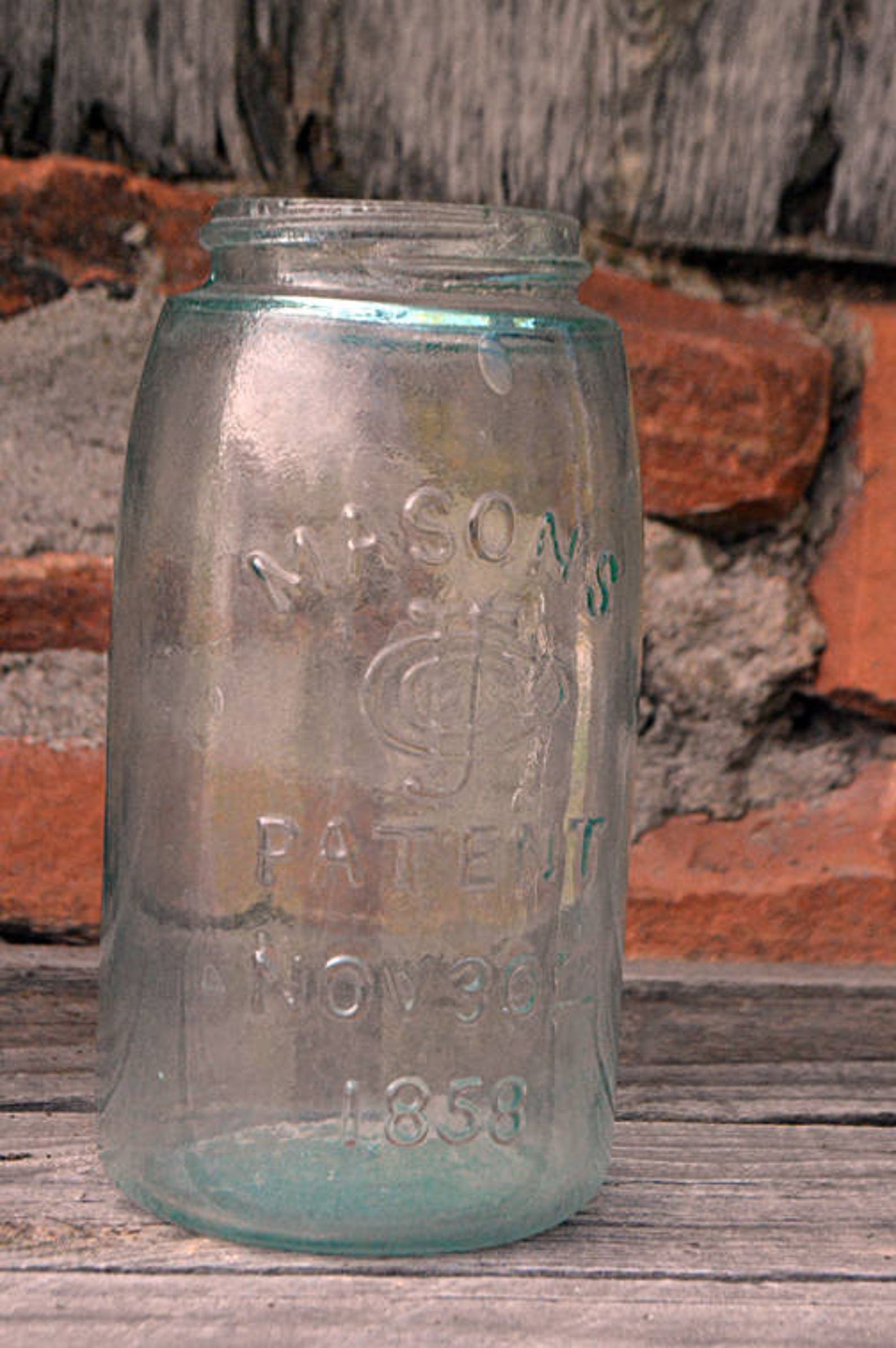 CCFJ Co. Mason Jar Patent 1858 Etsy