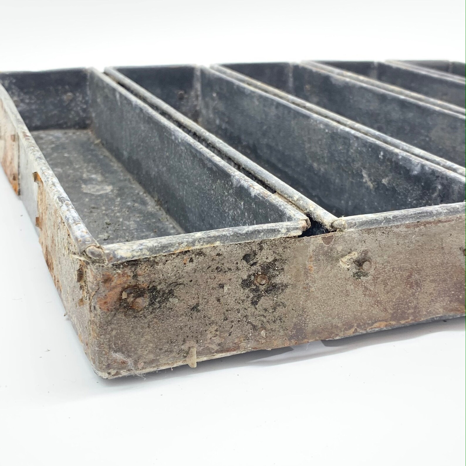 Vintage French Zinc Baking Pan Etsy