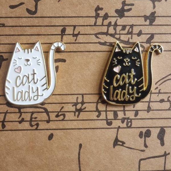 Cat lady aguja minder / broche