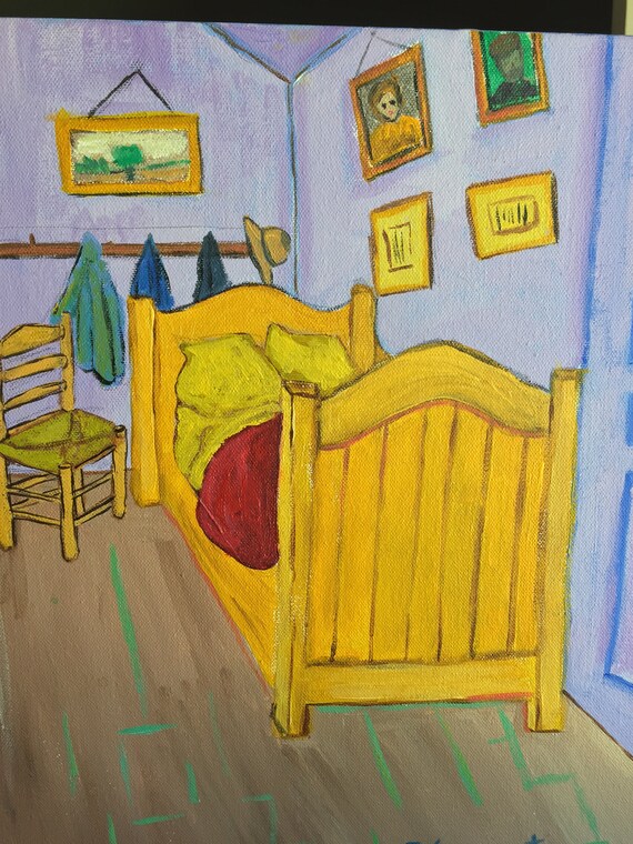 Original Hand Painted Reproduction Of Van Gogh S Bedroom Painting