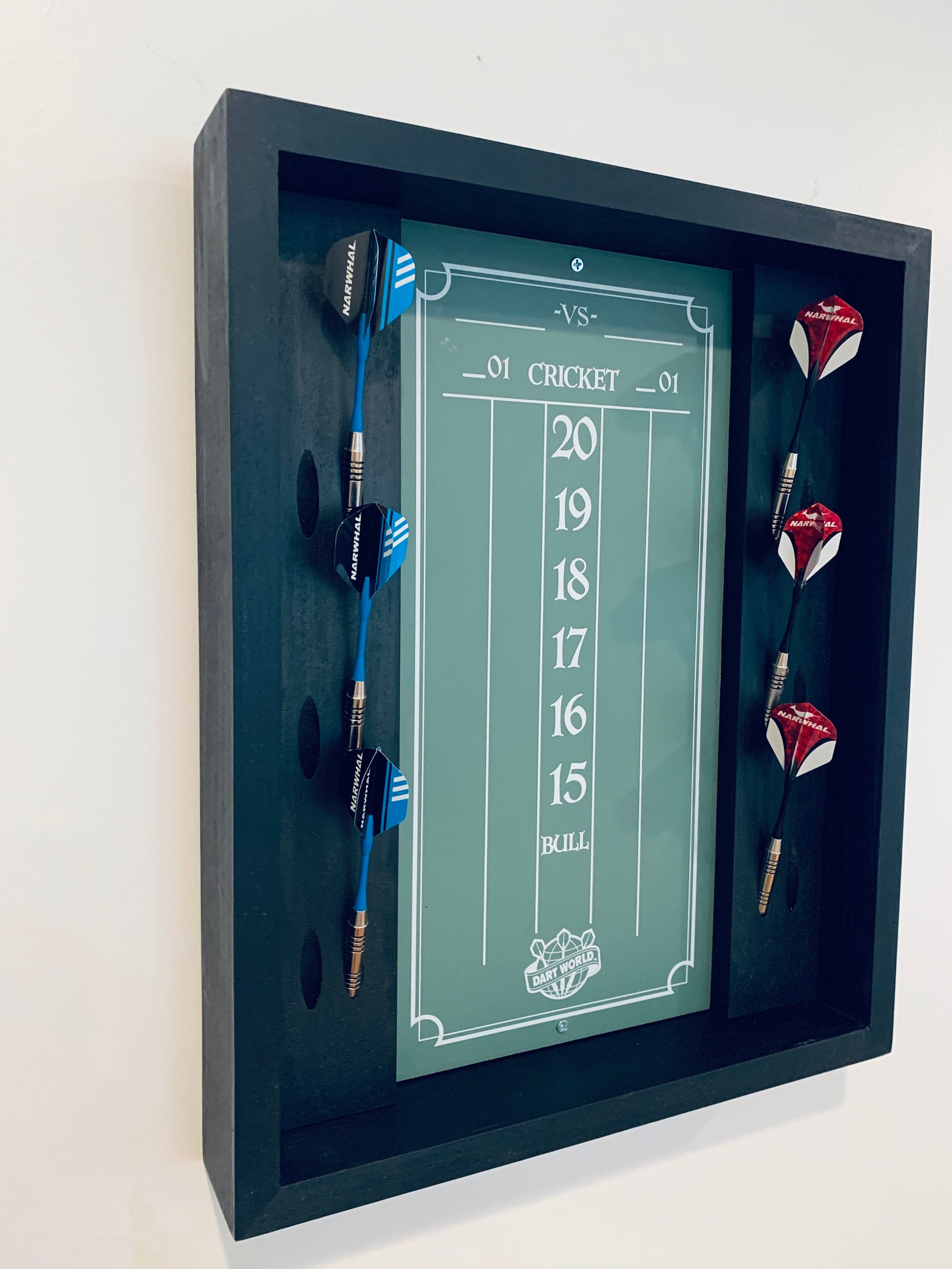Dart Holder Dart Scoreboard Wall Mounted Dart Chalk Scoreboard Etsy