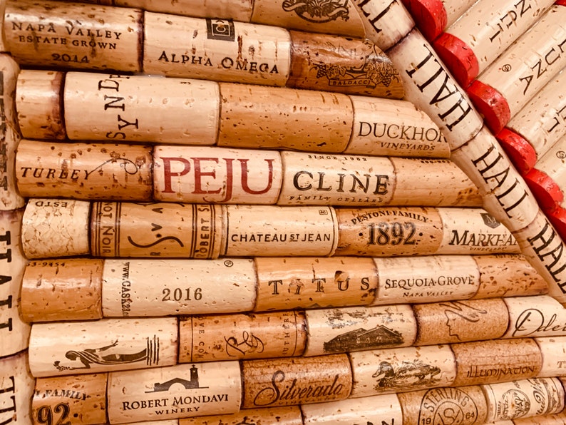 Recycled Wine Cork Dartboard Wall Protector Game Room Wine Etsy