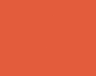 May include: Solid orange background. The image is a flat, uniform color with no visible texture or patterns. The color is a warm, reddish-orange hue.