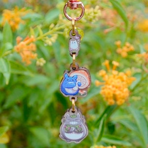 Cute Nature-Themed and Cat Bus Charms