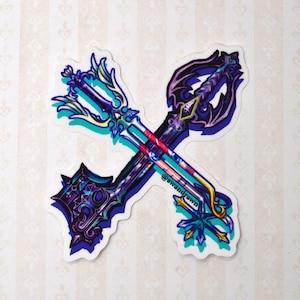 Kingdom Hearts Collection (Keychains, Key Covers, and more!) Keyblade Sticker