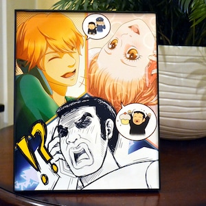 Anime Prints:  Ore Monogatari!! (My Love Story!!), Persona, My Hero Academia, Tiger & Bunny, Captain America