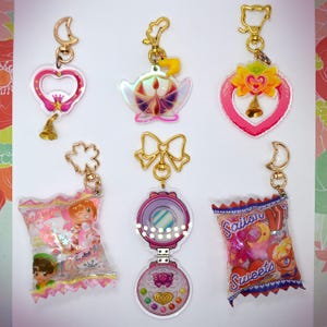 Zauberhafter Accessoire Anhänger (Prinzessinnen Tutu, Tokyo Mew Mew, Cardcaptor Sakura, Sailor Chibimoon)