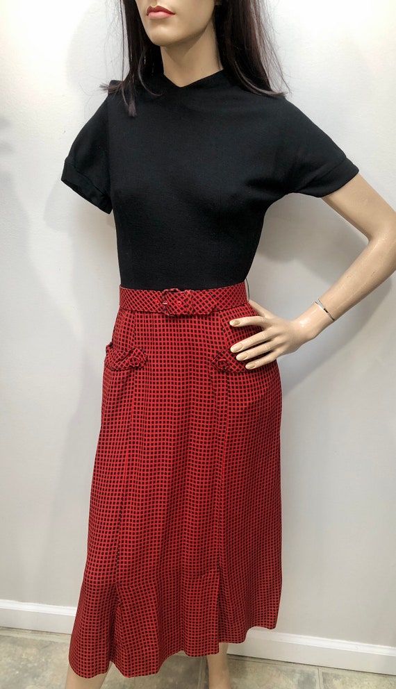 Vtg Deadstock 1950s “Daryl” 2Pc Wiggle Dress Suit - image 3