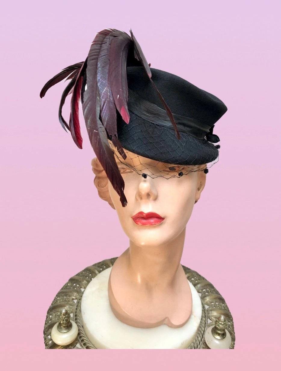 1940s Suiter Hat - Etsy
