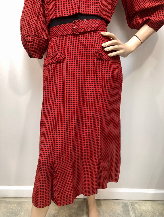 Vtg Deadstock 1950s “Daryl” 2Pc Wiggle Dress Suit - image 5