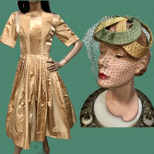 Cocktail dress with hat clearance