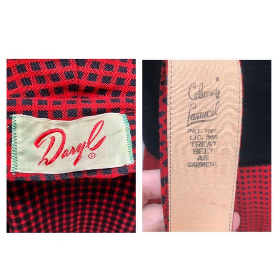 Vtg Deadstock 1950s “Daryl” 2Pc Wiggle Dress Suit - image 8