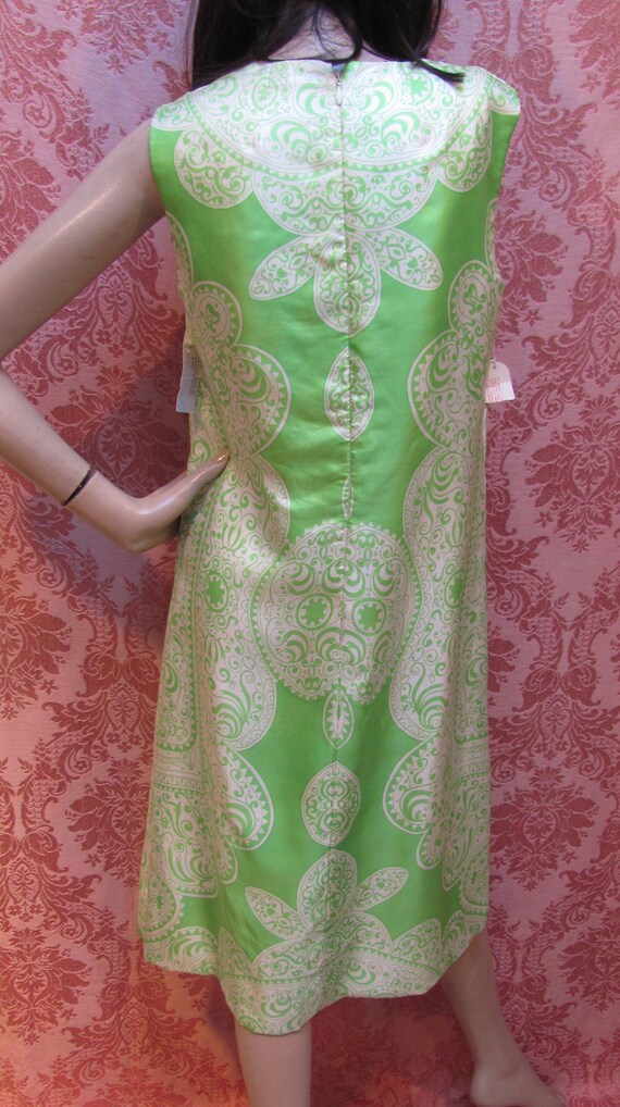 VTG 1960's BH WRAGGE Mod Acid Green Psychedelic S… - image 3