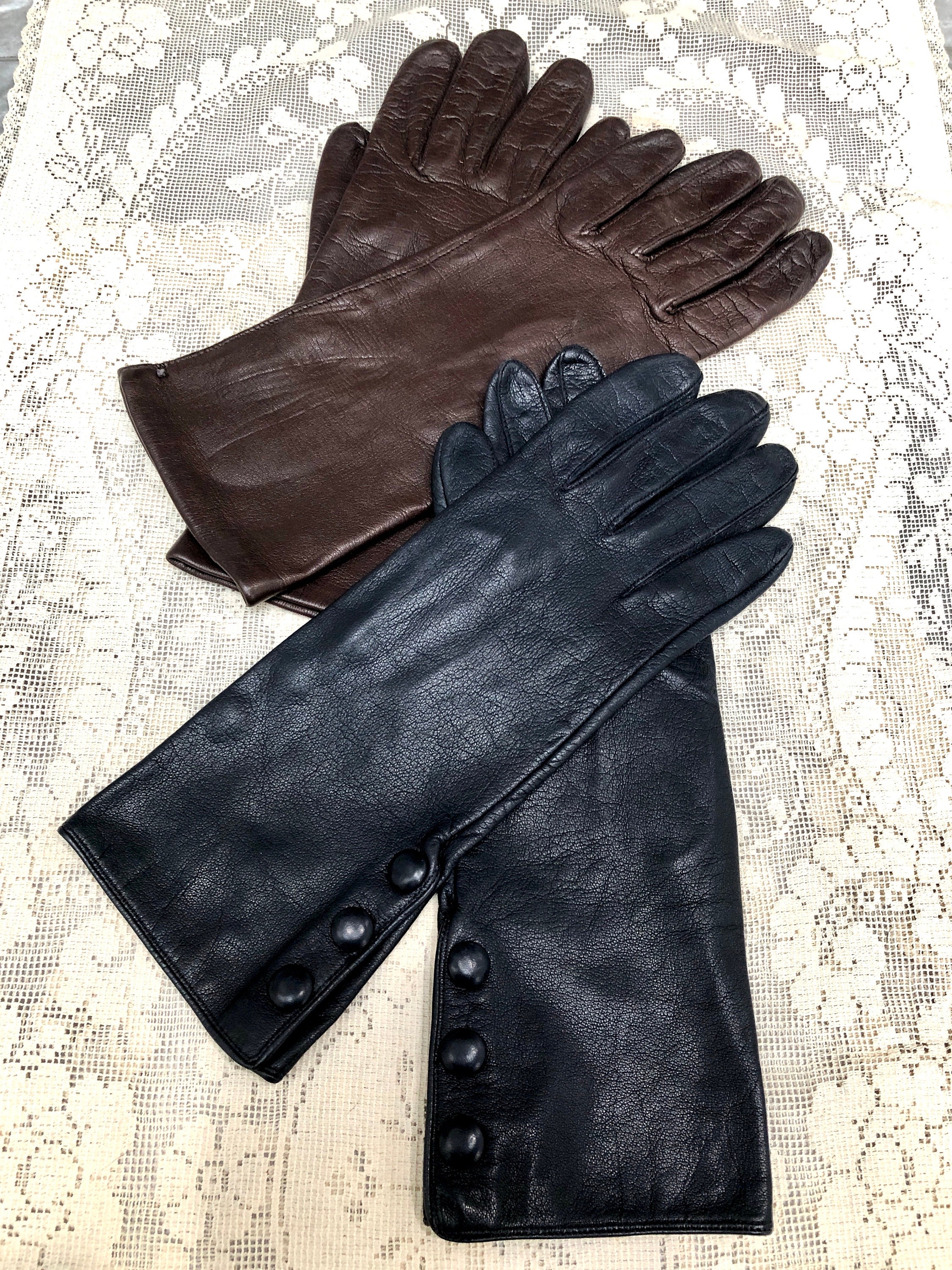 Louis Vuitton Lambskin Driving Gloves - Brown Winter Accessories,  Accessories - LOU147060