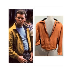 Vtg 1950s W.Side Story Style Rayon BOMBER JACKET