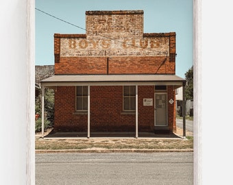 Boys Club Digital Photography Art Print, Giclee, Australiana, Suburbia