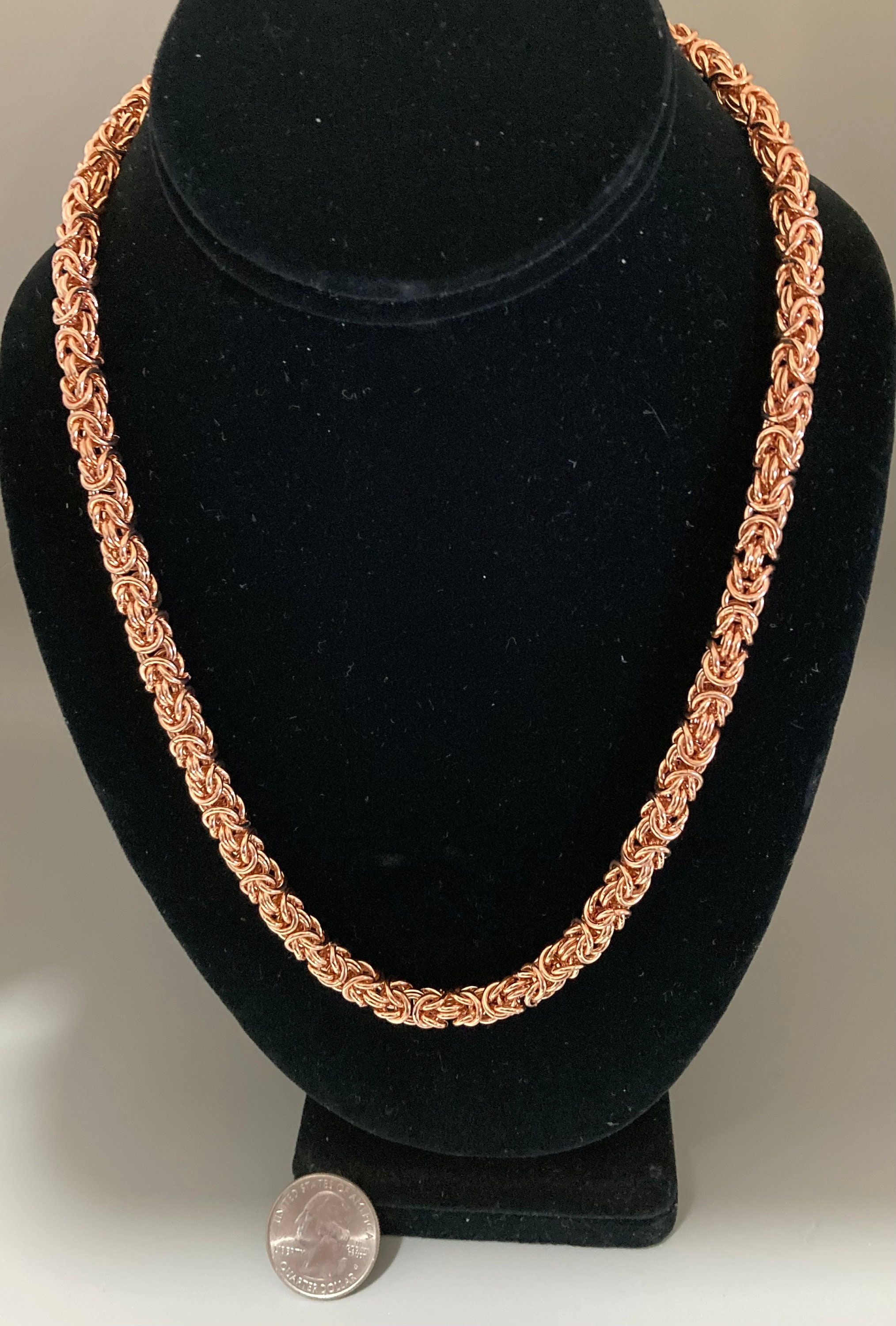 Beautiful New Copper Byzantine Necklace JTV off Park Collection
