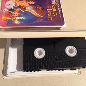 HOLIDAY Sale: Rare-Beauty & The Beast VHS Tape 92 Disney's Classic-1325 W/Enchanted Christmas Tape image 5