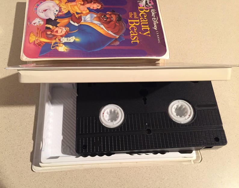 HOLIDAY Sale: Rare-Beauty & The Beast VHS Tape 92 Disney's Classic-1325 W/Enchanted Christmas Tape image 5