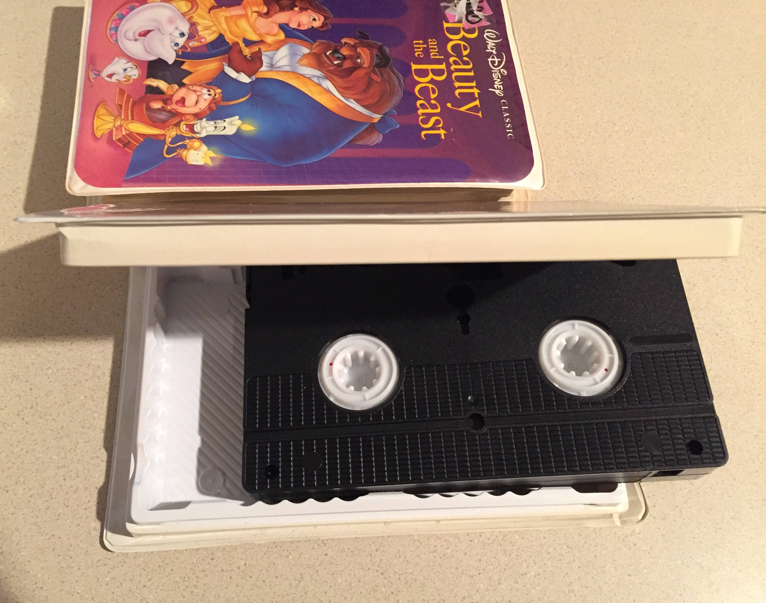 HOLIDAY Sale: Rare-beauty & the Beast VHS Tape '92 Disney's