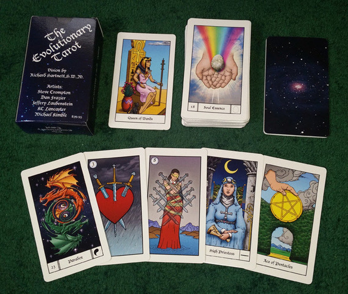 Buy Both Books The Evolutionary Tarot Card Deck Companion