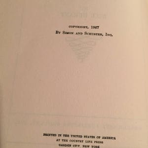 Hey Collectors: Transition A sentimental Story of One Mind and One Era-Will Durant-1927-1st EdItion image 6