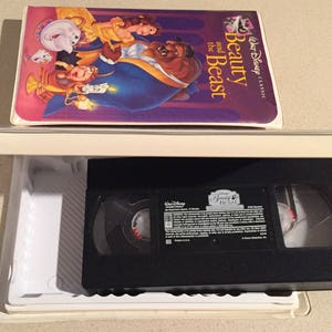 HOLIDAY Sale: Rare-Beauty & The Beast VHS Tape 92 Disney's Classic-1325 W/Enchanted Christmas Tape image 4
