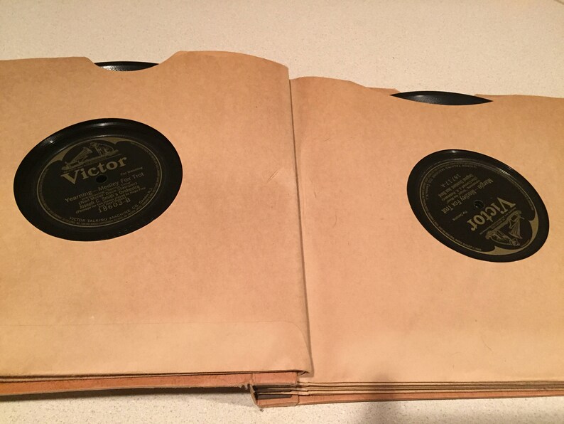 Collectors 78 RPM Record Album W/778RPM Recordsperry Como,eileen