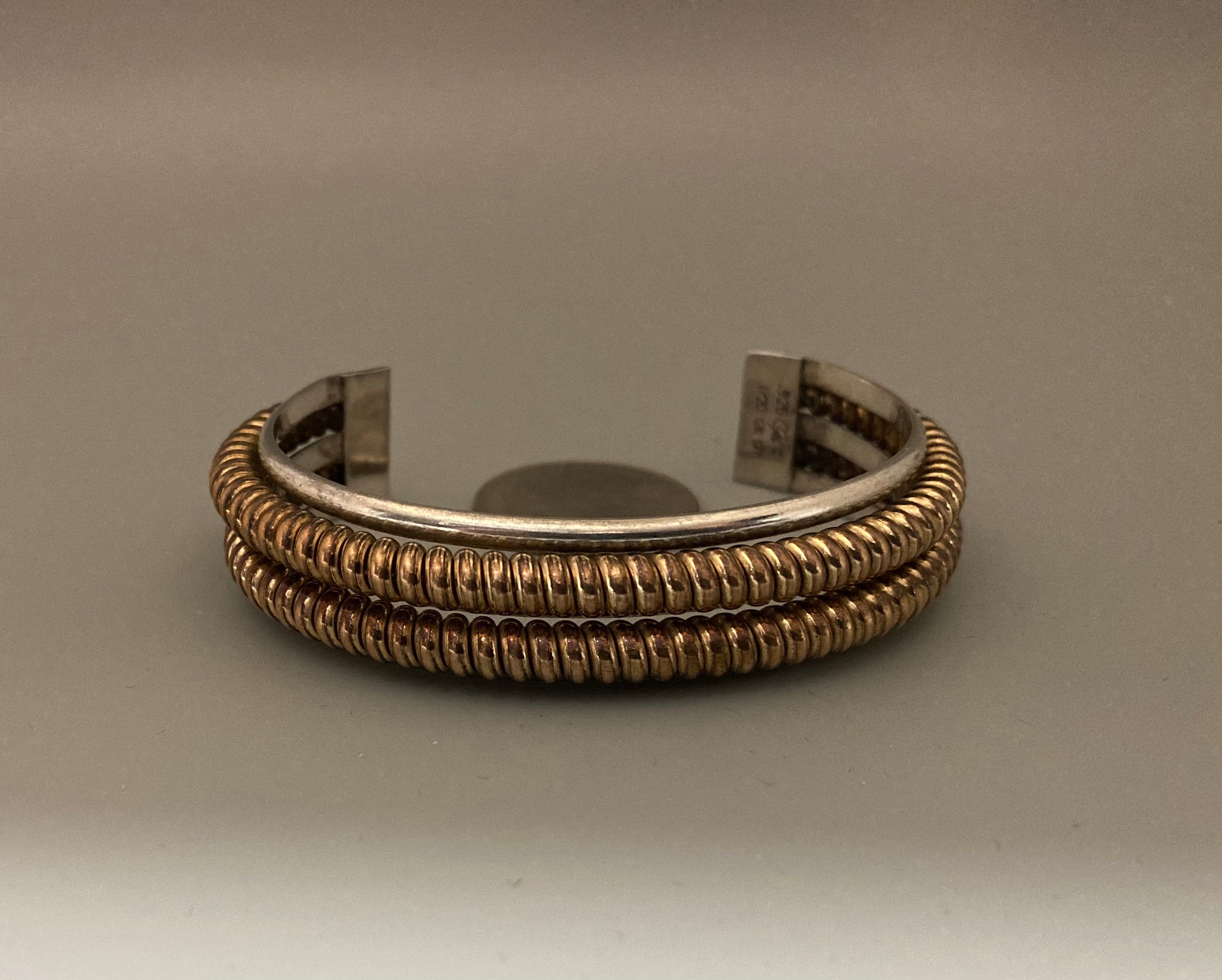 アクセサリー TAHE navajo bangle vintage Z Elaine Tahe (Navajo)Bracelet Cuff - 1/4