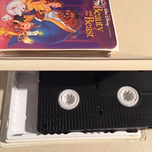 HOLIDAY Sale: Rare-Beauty & The Beast VHS Tape 92 Disney's Classic-1325 W/Enchanted Christmas Tape image 6