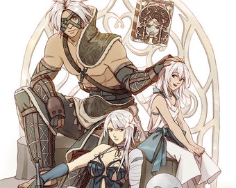 Nier Gestalt Print Poster