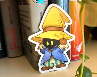 Final Fantasy Black Mage Vivi Vinyl Aufkleber